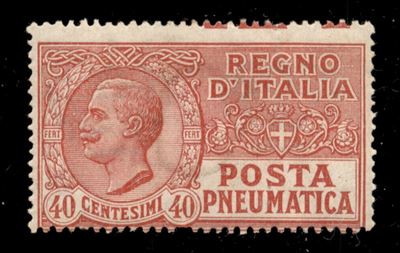 Italia / Regno / Vittorio Emanuele III / Posta Pneumatica