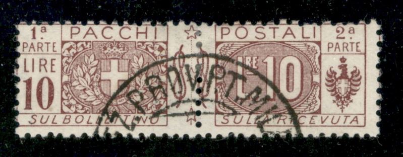 Italia / Regno / Vittorio Emanuele III / Pacchi Postali