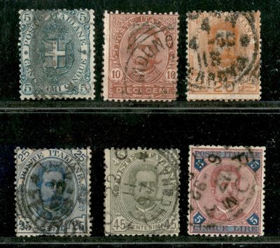 Italia / Regno / Umberto i / Posta Ordinaria