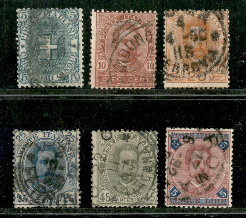 Italia / Regno / Umberto i / Posta Ordinaria