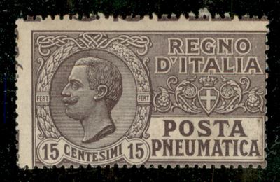 Italia / Regno / Vittorio Emanuele III / Posta Pneumatica