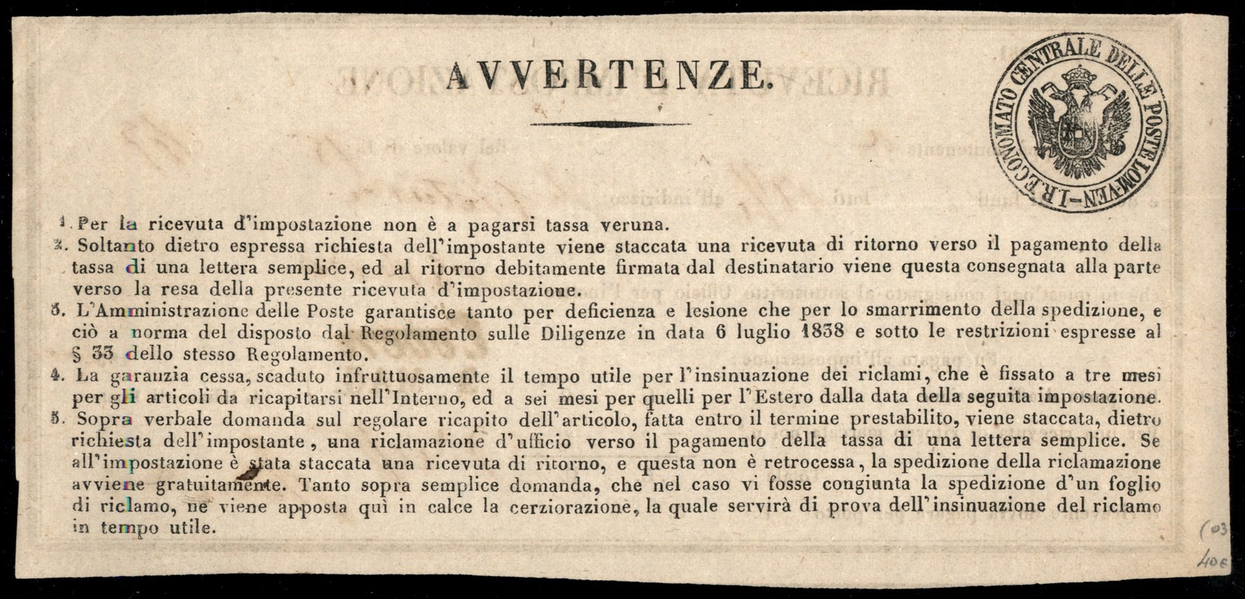 ITALIA / Antichi Stati Italiani / Lombardo Veneto