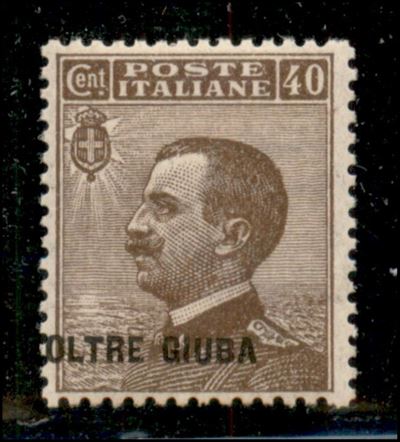 Italia / Colonie / Oltre Giuba / Posta Ordinaria