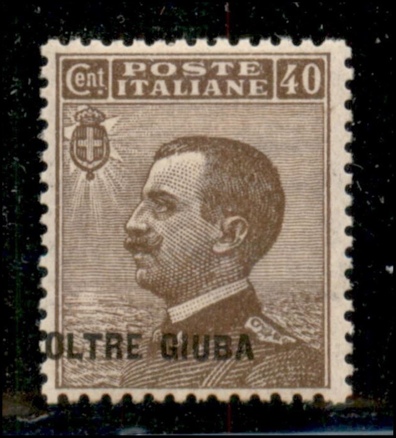 Italia / Colonie / Oltre Giuba / Posta Ordinaria