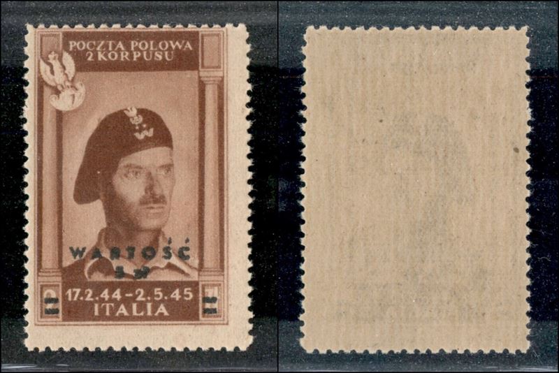 Italia / Corpo Polacco / Posta Aerea