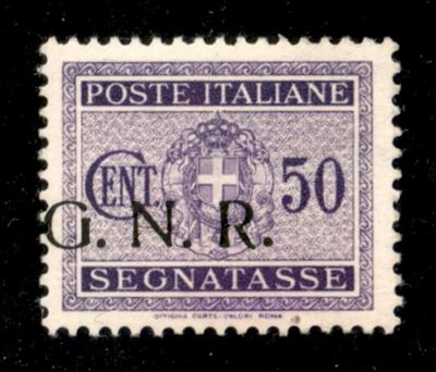 Italia / Rsi / G.n.r. Verona / Segnatasse