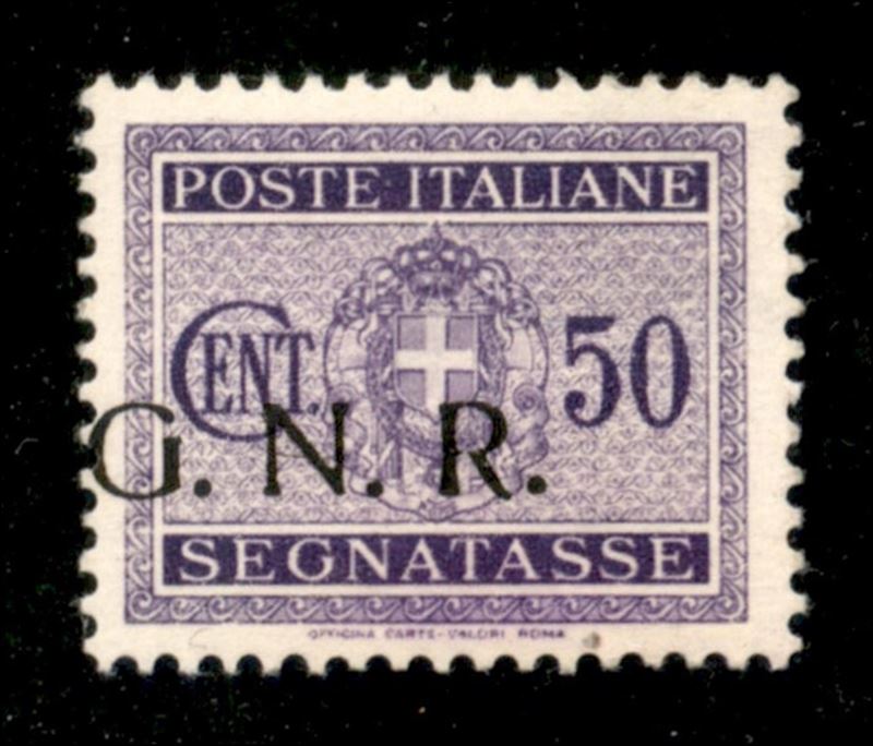 Italia / Rsi / G.n.r. Verona / Segnatasse