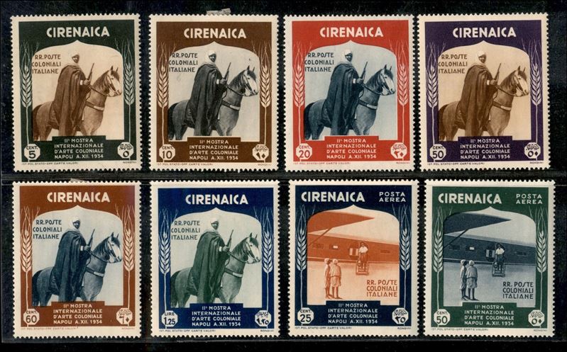 Italia / Colonie / Cirenaica / Posta Ordinaria + Aerea