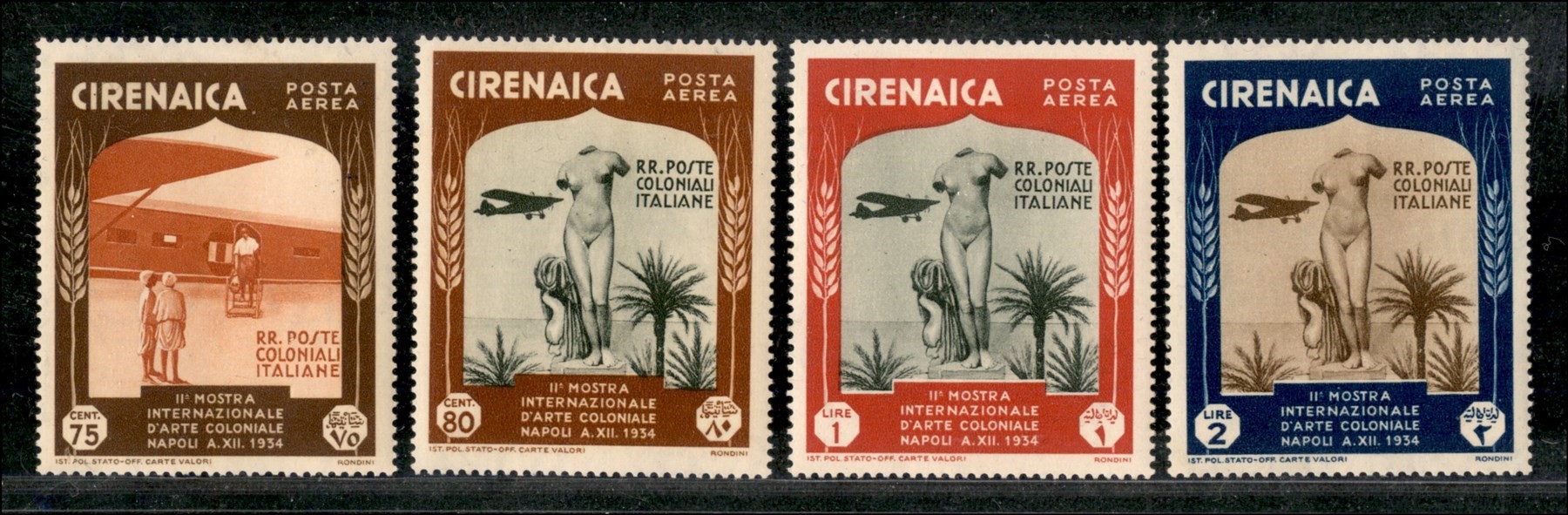 Italia / Colonie / Cirenaica / Posta Ordinaria + Aerea