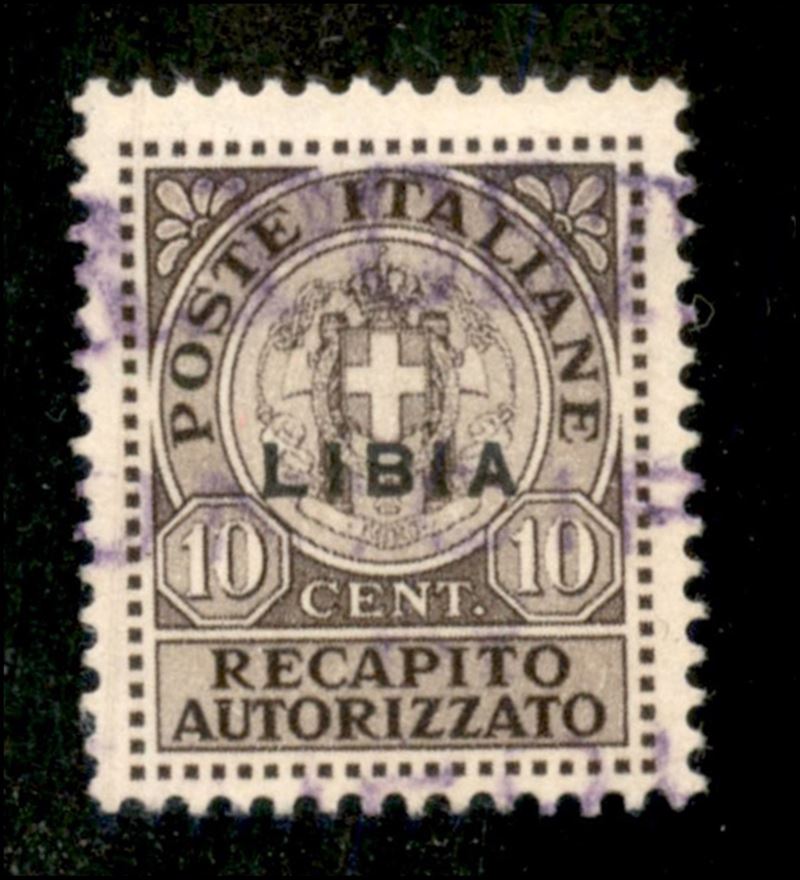 Italia / Colonie / Libia / Recapito Autorizzato