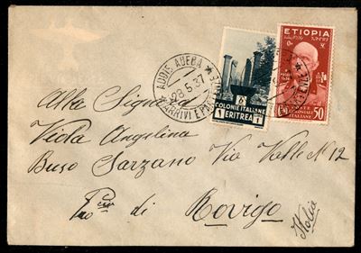 Italia / Colonie / Etiopia / Aerogrammi