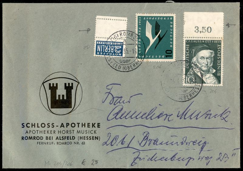 Germania / Brd / Posta Ordinaria