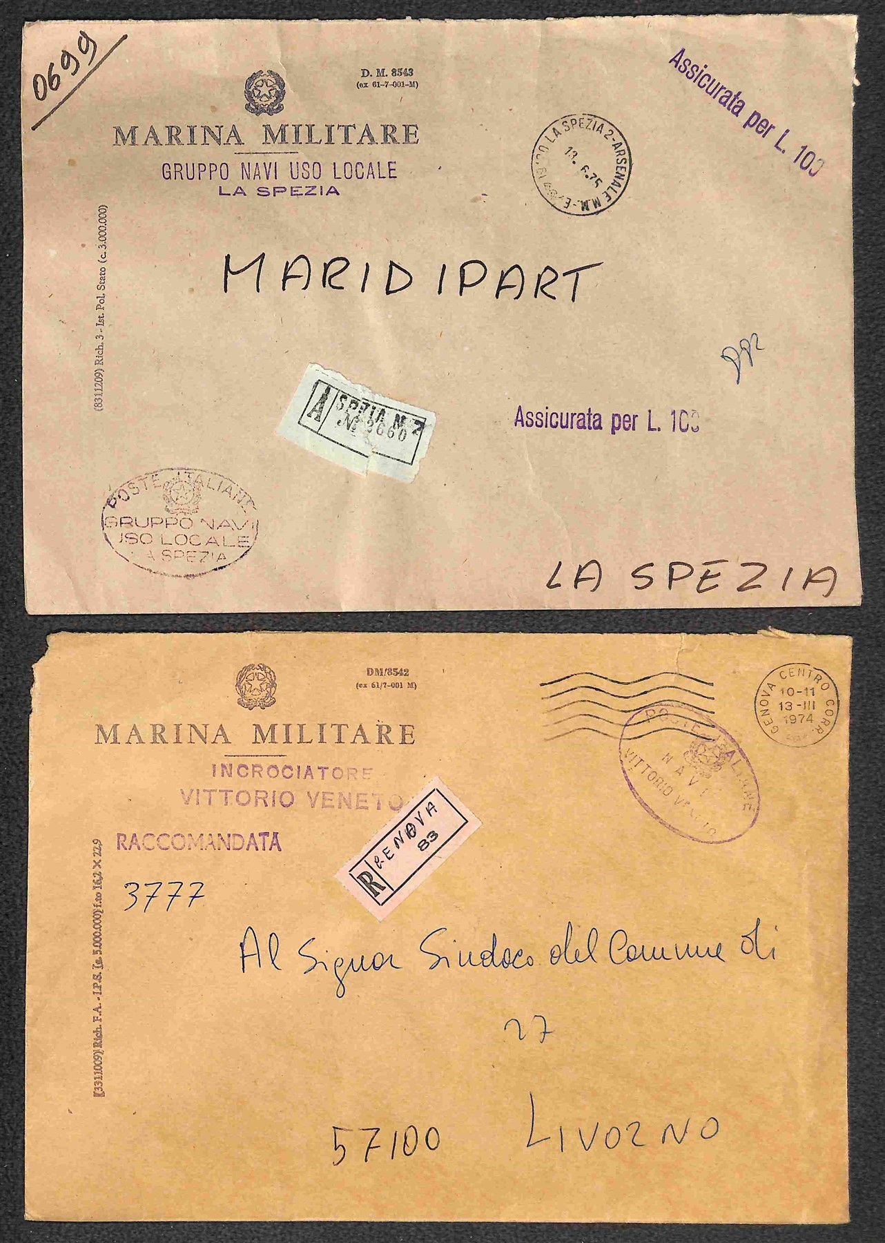 Italia / Repubblica / Posta Ordinaria