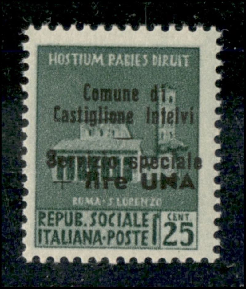 Italia / Emissioni Locali / Castglione D'intelvi / Posta Ordinaria
