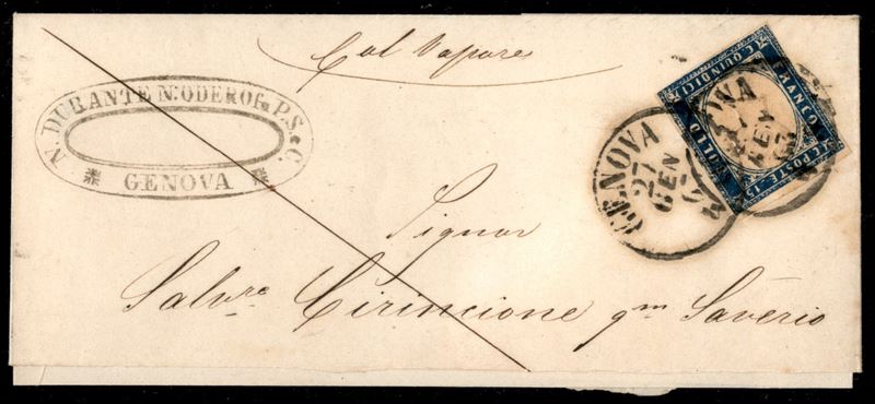 Italia / Regno / Vittorio Emanuele II / Posta Ordinaria