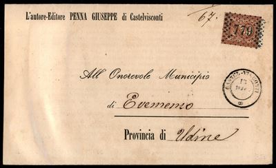 Italia / Regno / Vittorio Emanuele II / Posta Ordinaria