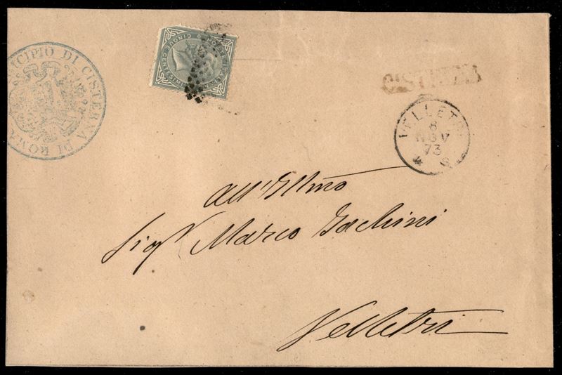 Italia / Regno / Vittorio Emanuele II / Posta Ordinaria