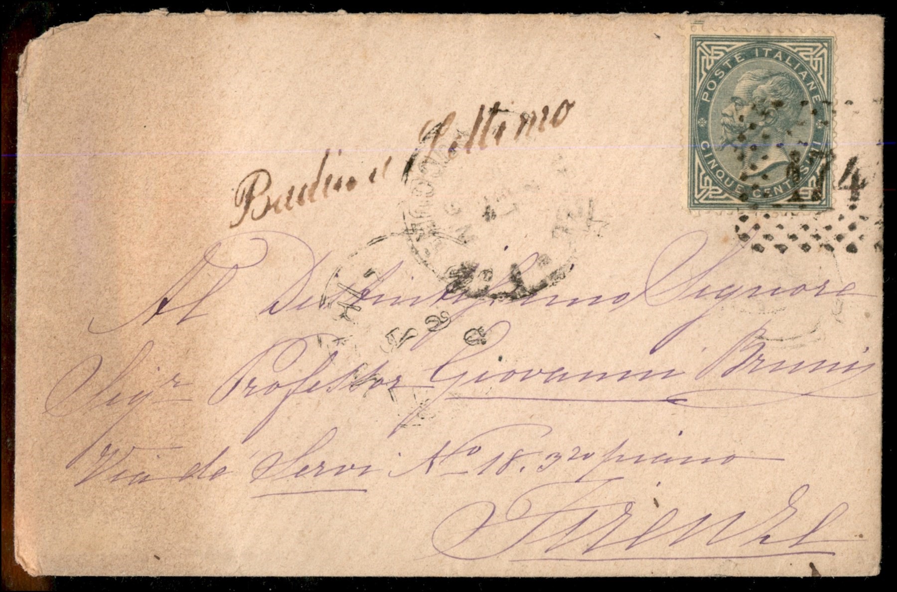Italia / Regno / Vittorio Emanuele II / Posta Ordinaria