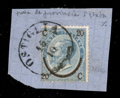 Italia / Regno / Vittorio Emanuele II / Posta Ordinaria