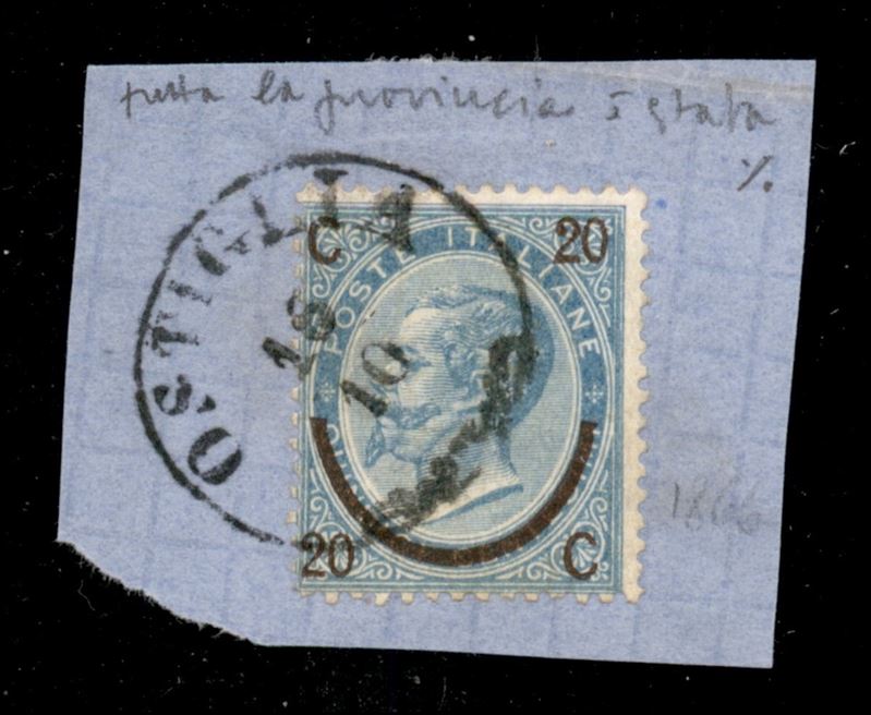 Italia / Regno / Vittorio Emanuele II / Posta Ordinaria