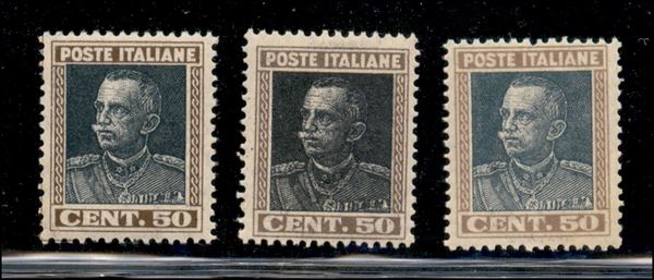 ITALIA / Regno / Vittorio Emanuele III / Posta ordinaria