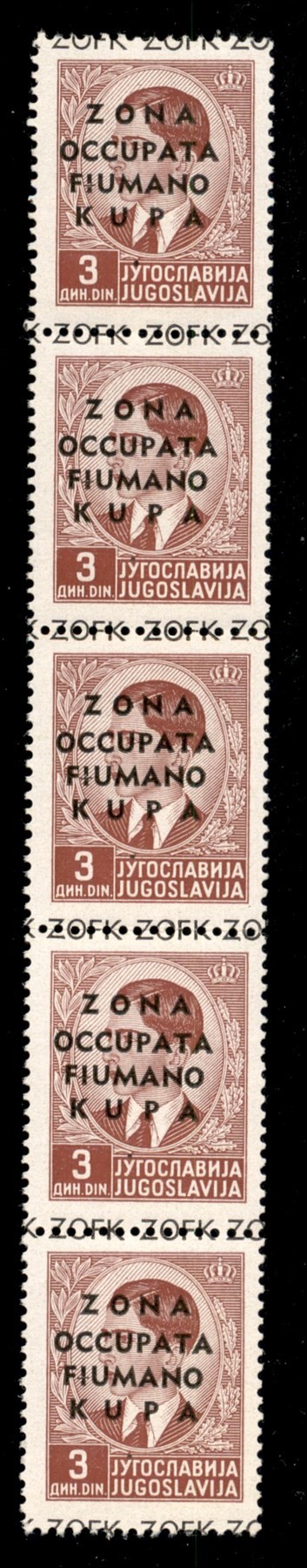 Italia / Occupazioni II Guerra Mondiale / Zona Fiumano Kupa / Posta Ordinaria