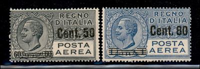 Italia / Regno / Vittorio Emanuele III / Posta Aerea