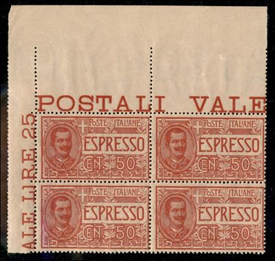 Italia / Regno / Vittorio Emanuele III / Espressi