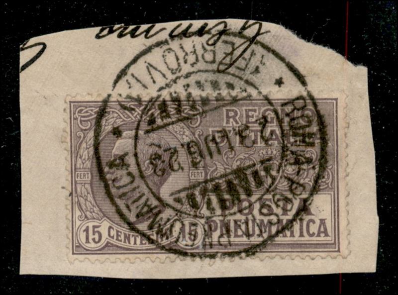 Italia / Regno / Vittorio Emanuele III / Posta Pneumatica