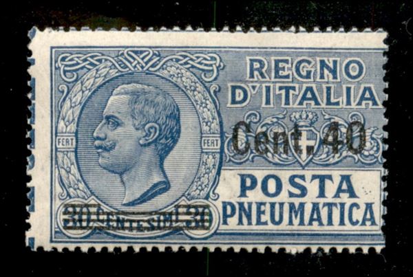 ITALIA / Regno / Vittorio Emanuele III / Posta Pneumatica