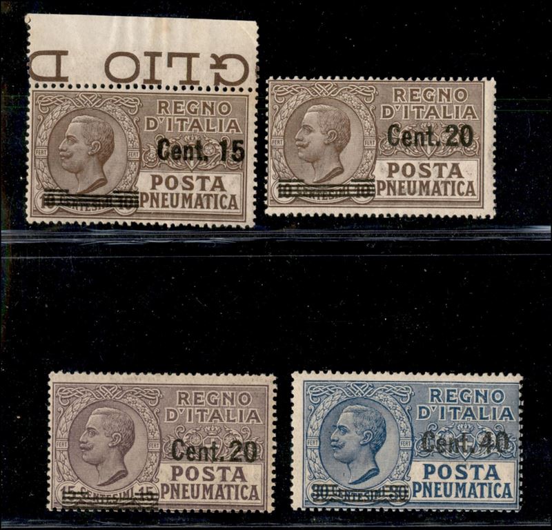 Italia / Regno / Vittorio Emanuele III / Posta Pneumatica