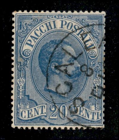 Italia / Regno / Vittorio Emanuele II / Pacchi Postali