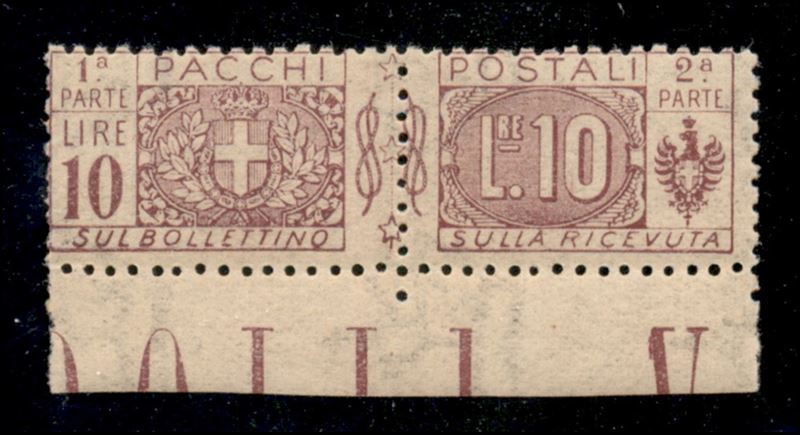 Italia / Regno / Vittorio Emanuele III / Pacchi Postali