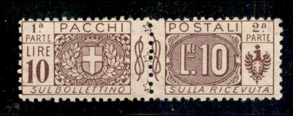 ITALIA / Regno / Vittorio Emanuele III / Pacchi postali