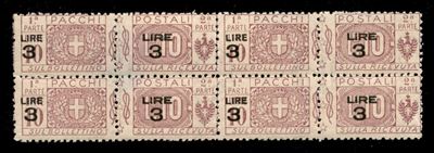 Italia / Regno / Vittorio Emanuele III / Pacchi Postali