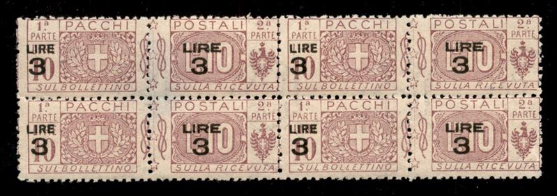 Italia / Regno / Vittorio Emanuele III / Pacchi Postali