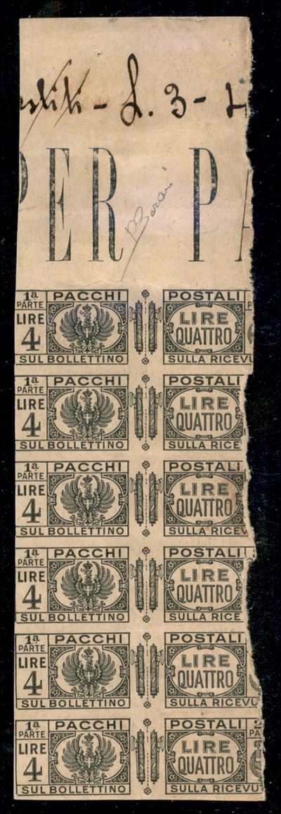 Italia / Regno / Vittorio Emanuele III / Pacchi Postali