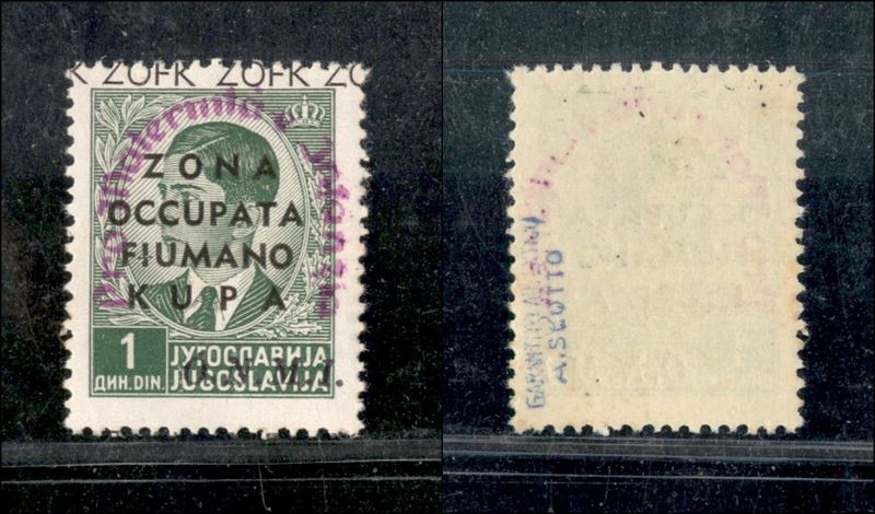 Italia / Occupazioni II Guerra Mondiale / Zona Fiumano Kupa / Posta Ordinaria