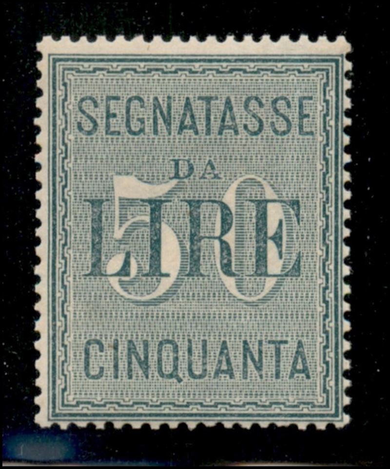 Italia / Regno / Umberto i / Segnatasse