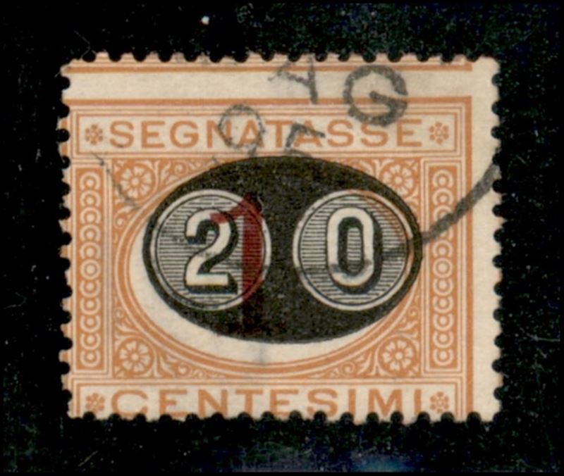 Italia / Regno / Umberto i / Segnatasse