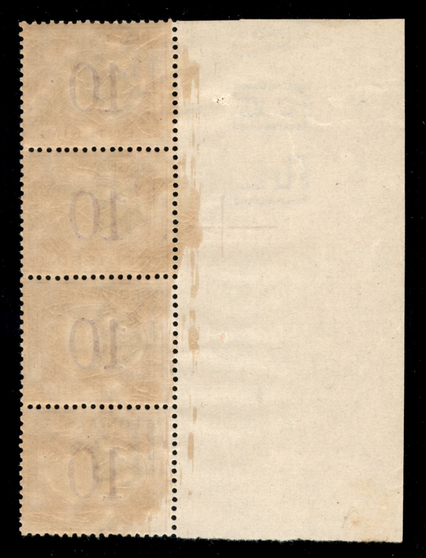 ITALIA / Regno / Umberto I / Segnatasse