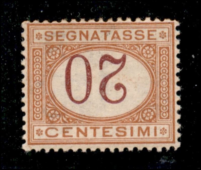 Italia / Regno / Umberto i / Segnatasse