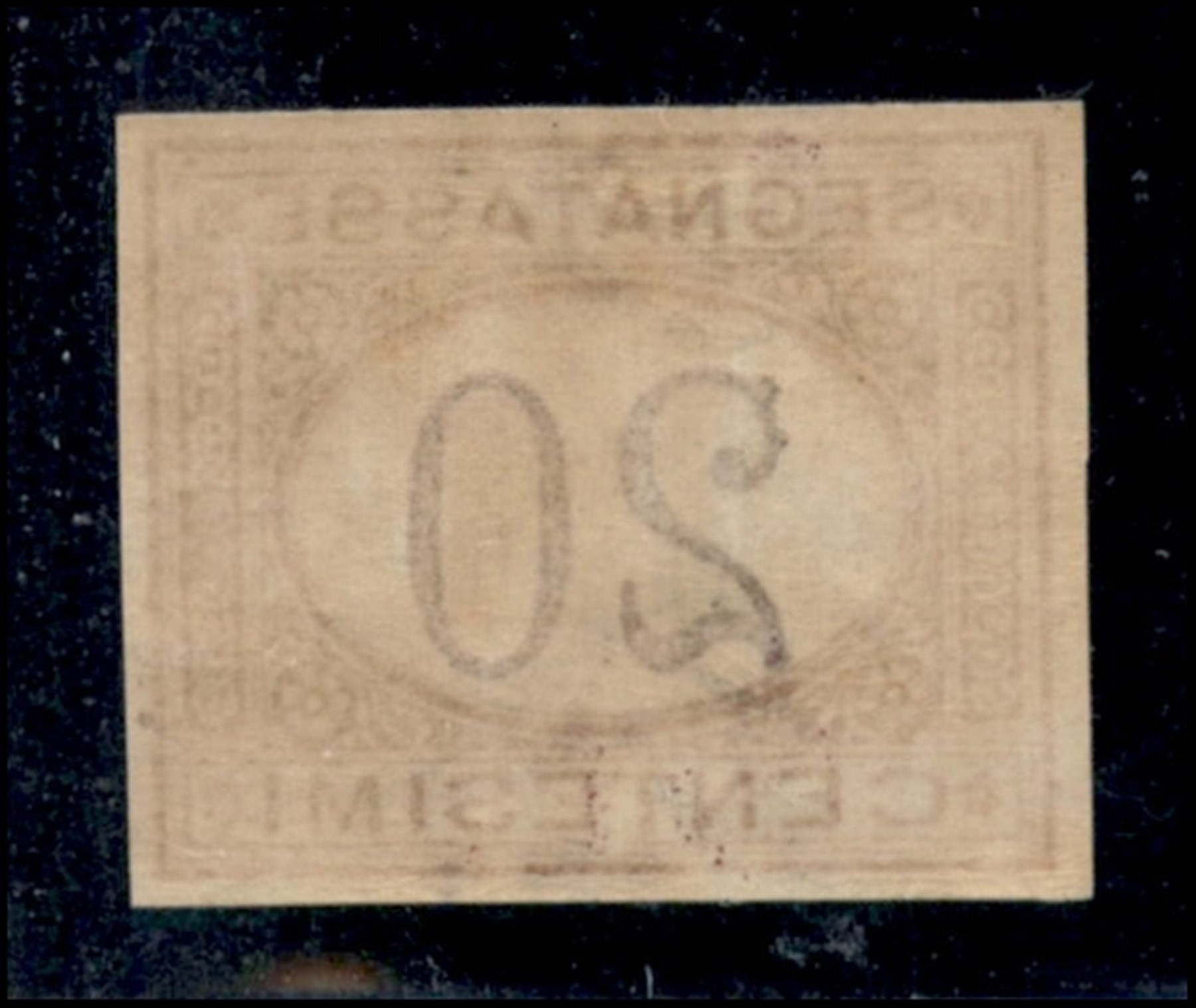 Italia / Regno / Umberto i / Segnatasse