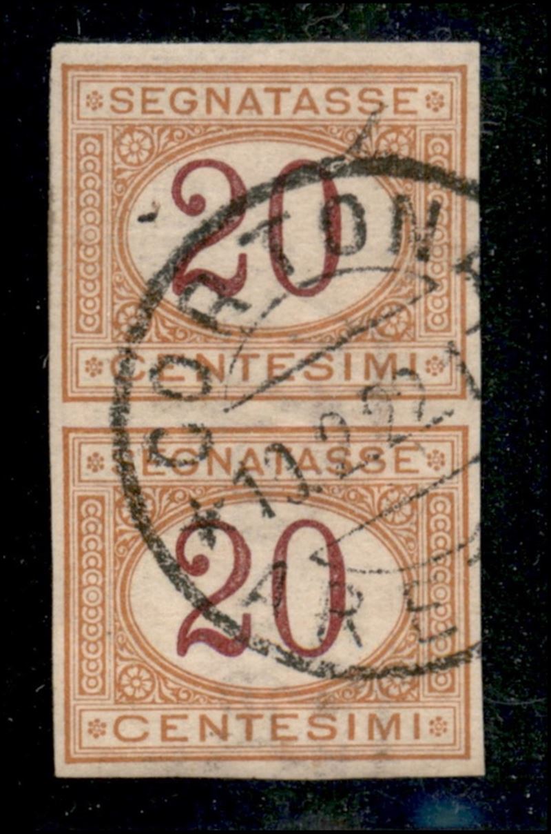 Italia / Regno / Umberto i / Segnatasse