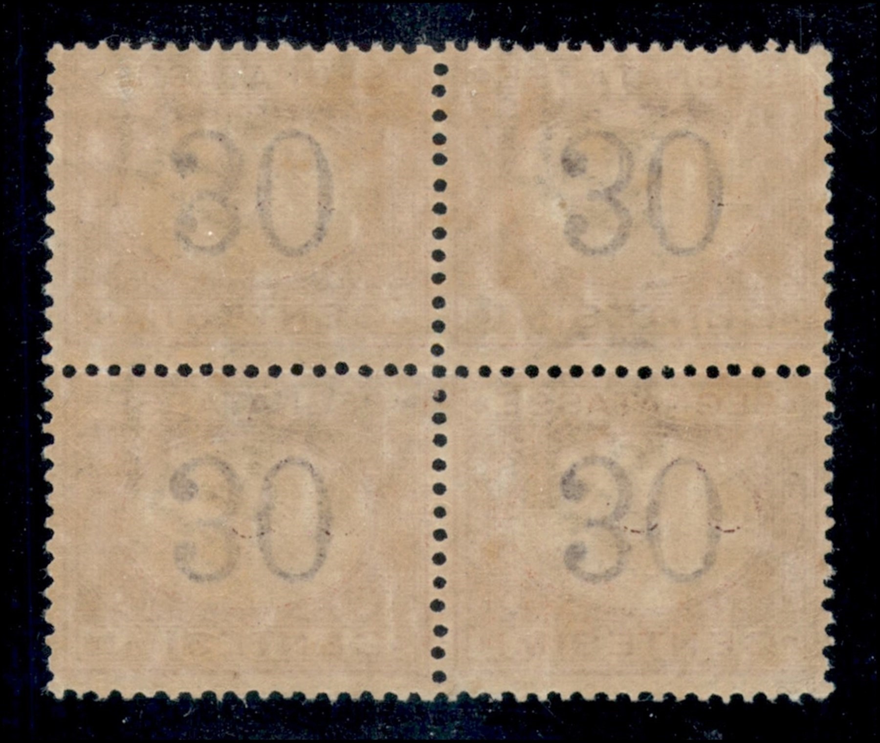 ITALIA / Regno / Umberto I / Segnatasse