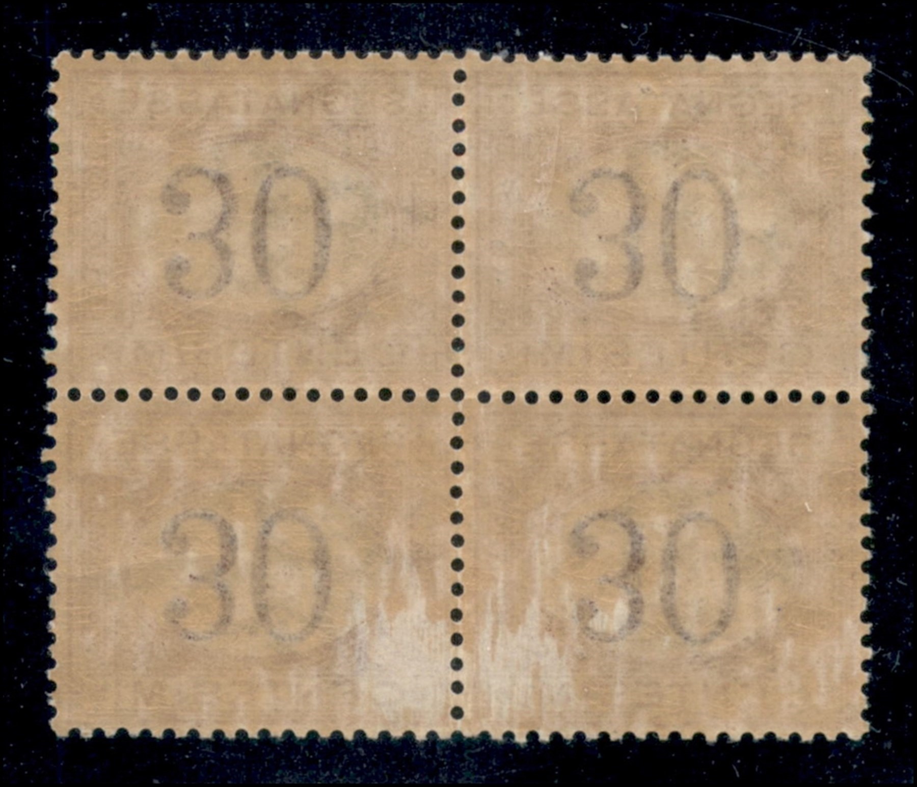 ITALIA / Regno / Umberto I / Segnatasse