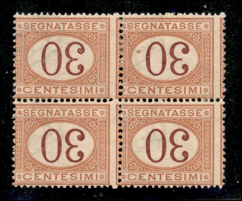 Italia / Regno / Umberto i / Segnatasse