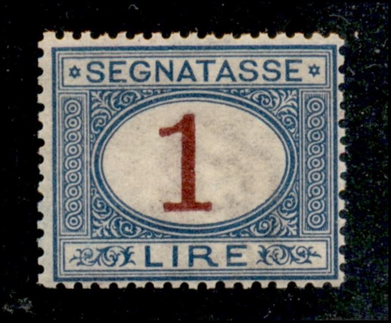 Italia / Regno / Umberto i / Segnatasse