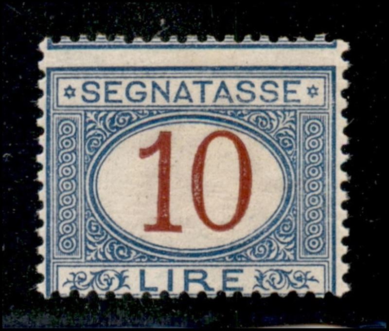 Italia / Regno / Umberto i / Segnatasse