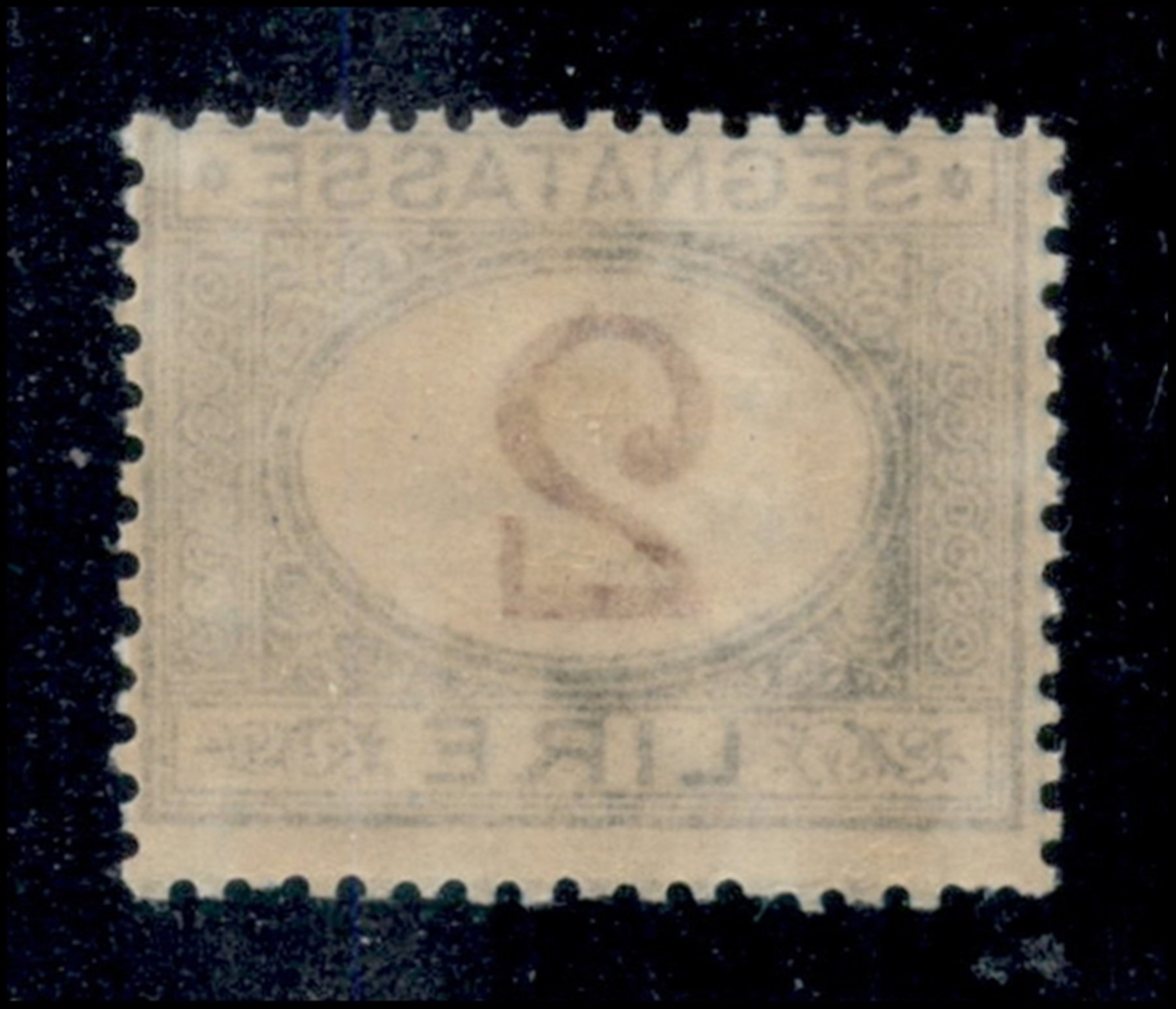 Italia / Regno / Vittorio Emanuele III / Segnatasse